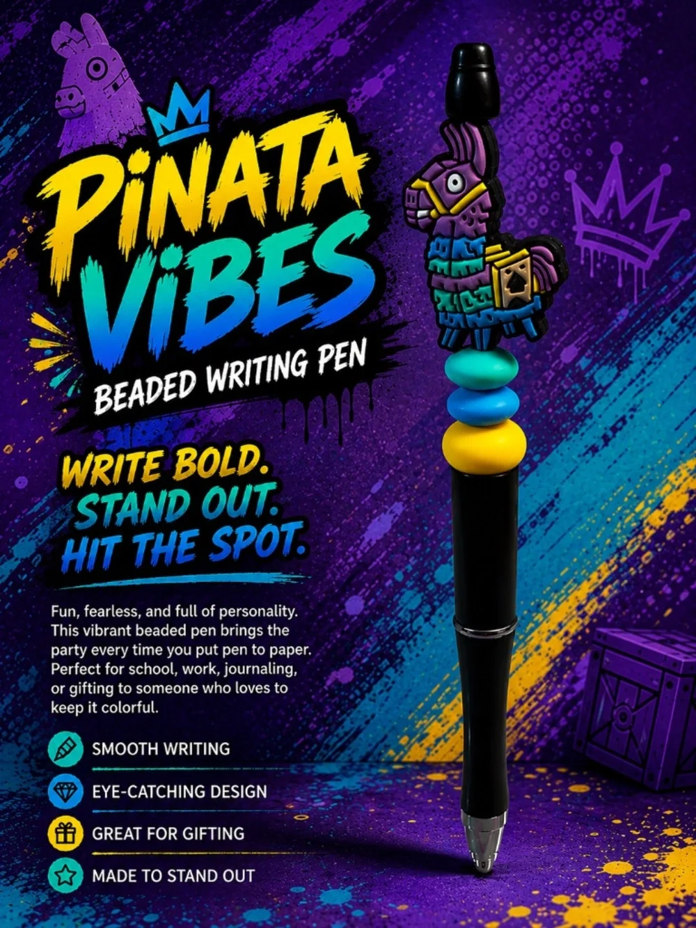 Piñata Pop Writing Pen